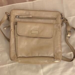Kim Rogers Beige Crossbody Bag